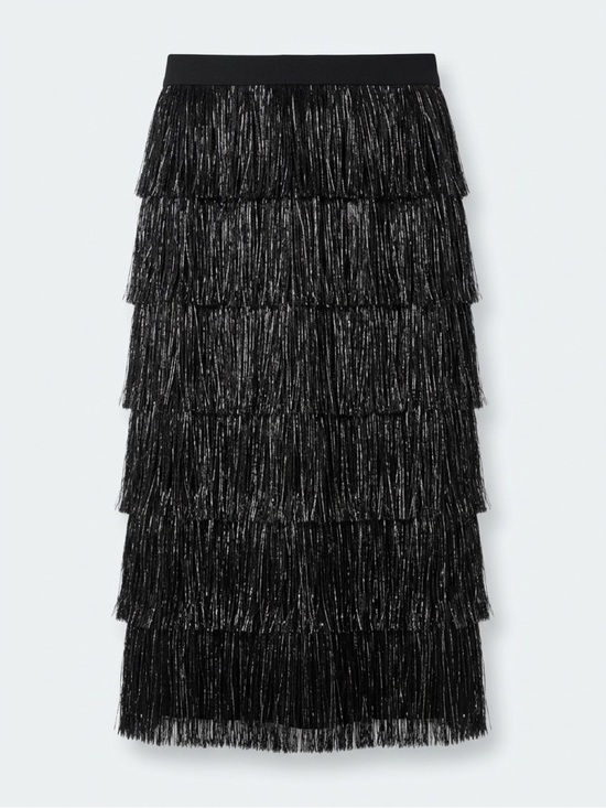 ANTONIO MELANI Dresses & Skirts - Antonio Melani Yara Novelty Fringe skirt NWT